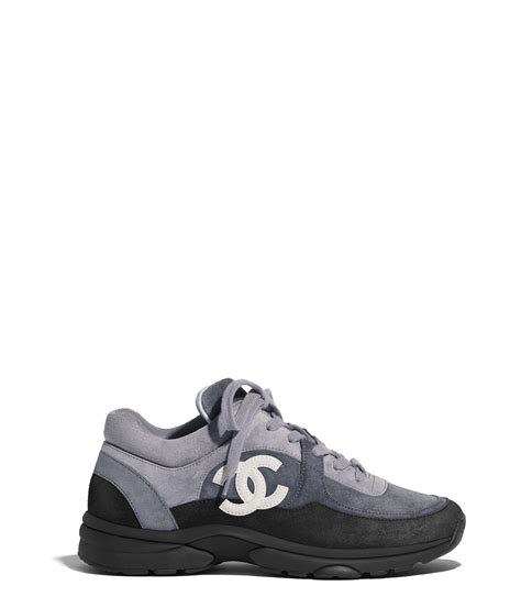 chanel sneakers heren black